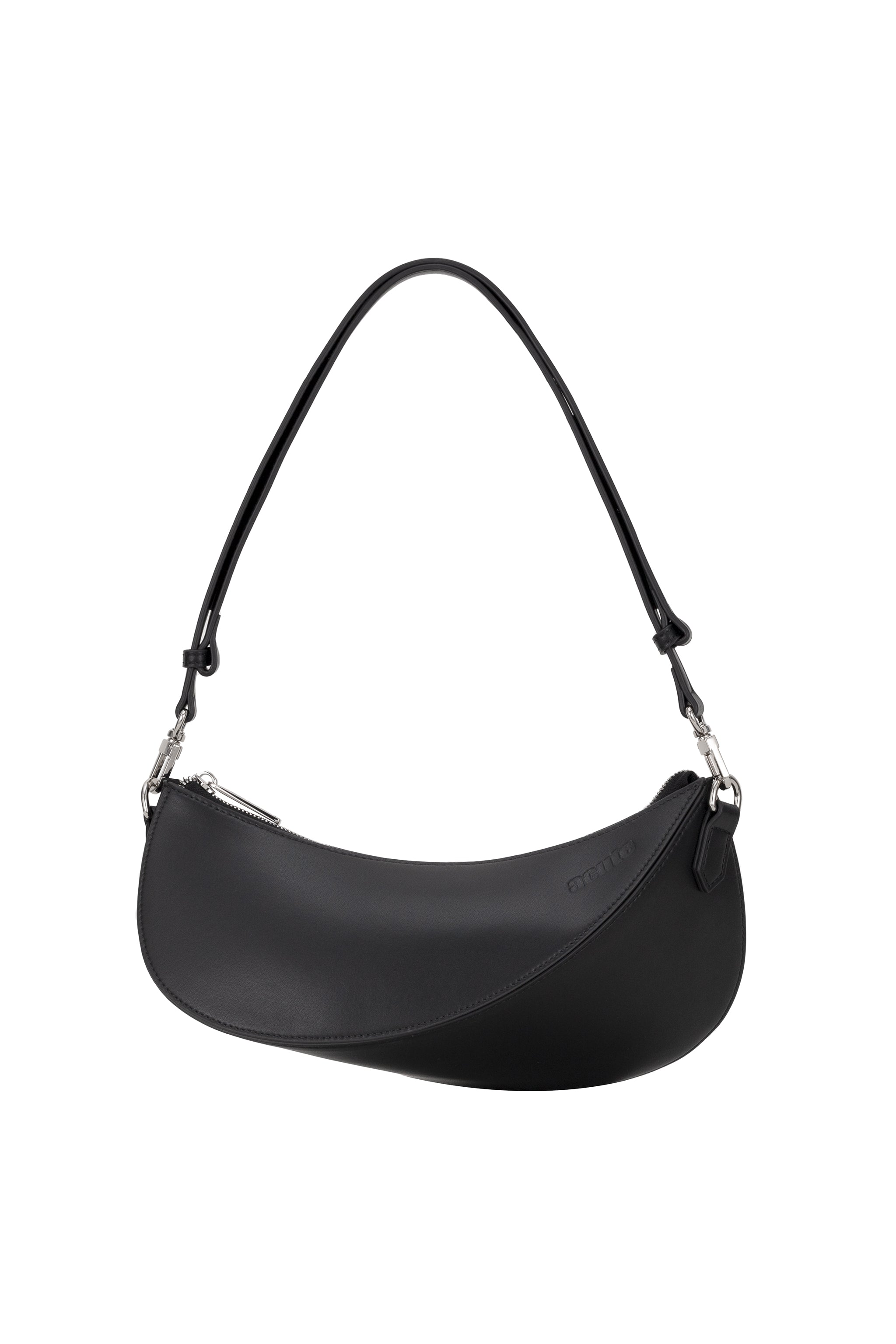 Asymmetrical Shoulder/Sling Bag in Black – Acute Originals