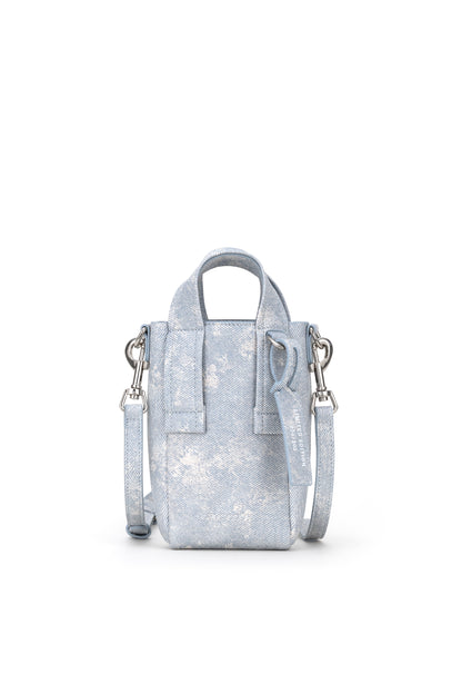 Limited Edition: Mini Tote in Stone Wash Denim Look