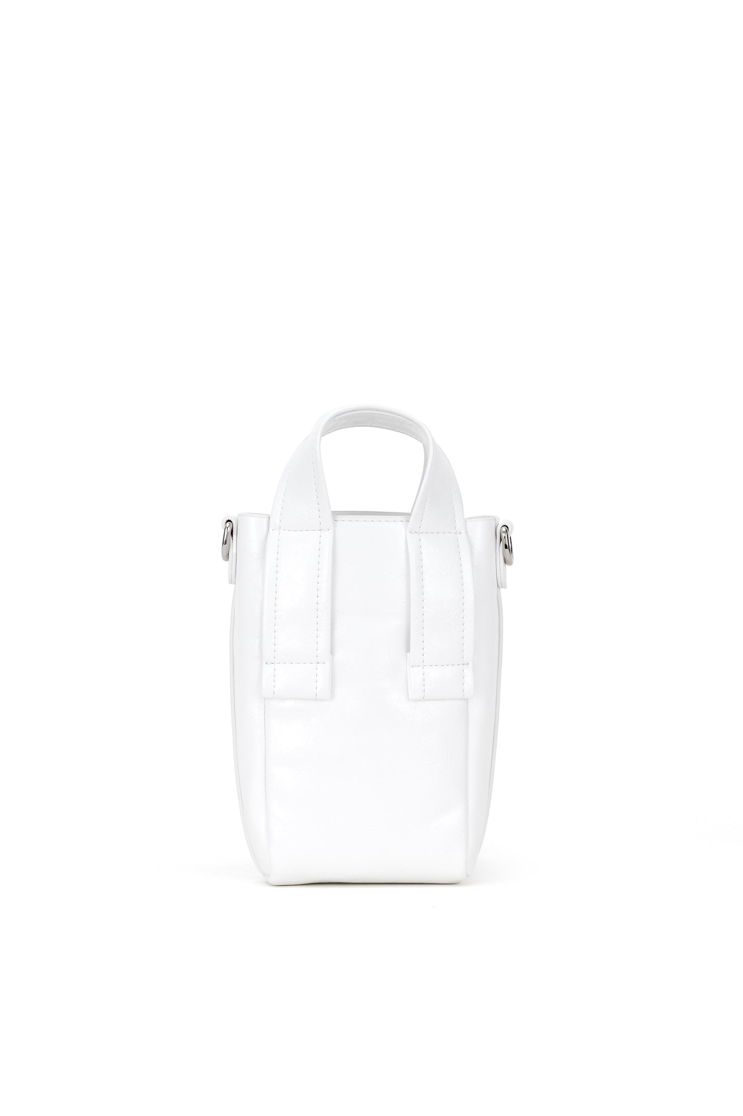 Limited Edition: Mini Tote in White Crinkle