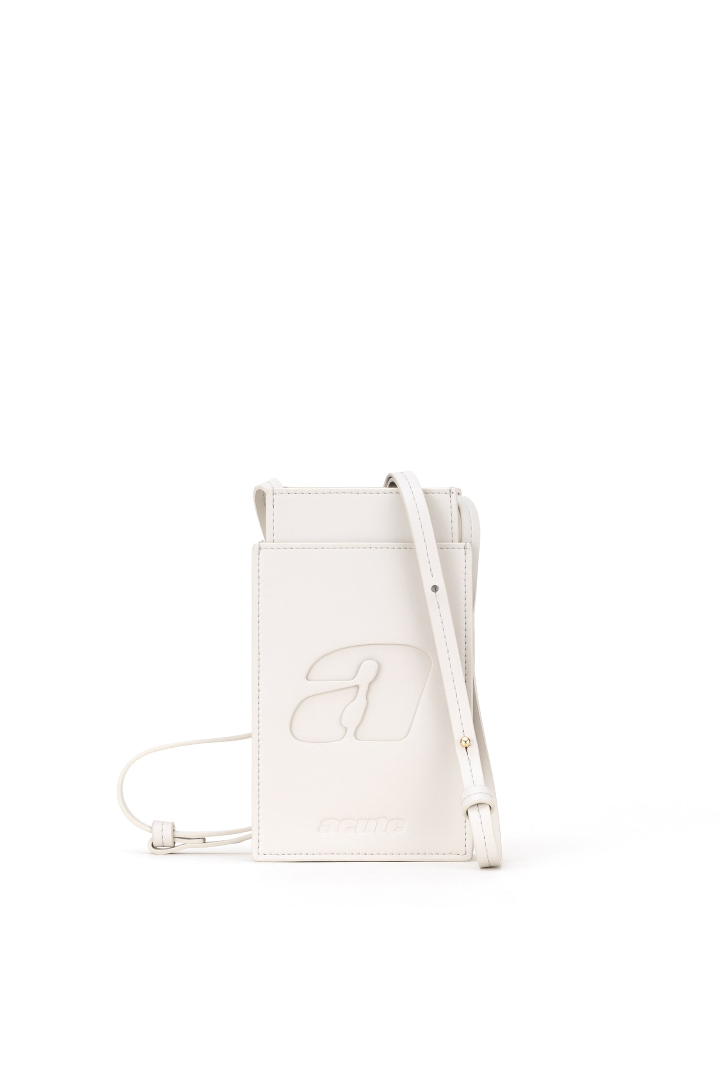 Crossbody Phone Pouch in Ivory